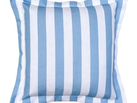 Noosa Stripe CLOUD Outdoor Cushion 50 x 50cm by Zaab on Sale