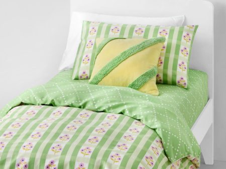 Pippa Lime Kids Quilt Cover And Sheet Bedding Set by Sheridan Online Hot Sale