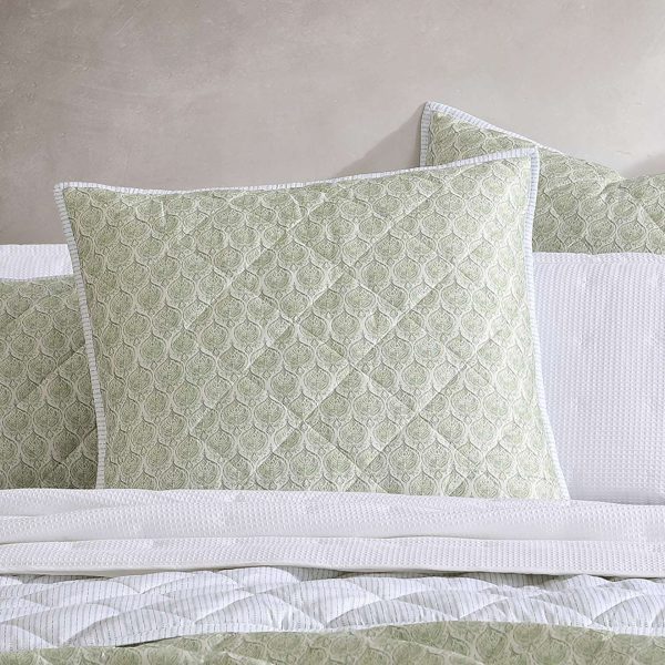 Shelby Sage European Sham by Logan and Mason on Sale