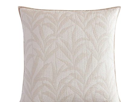 Kailani Caramel European Sham by Logan and Mason Platinum Online now