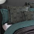 Valencia Emerald European Pillowcase by Davinci Online