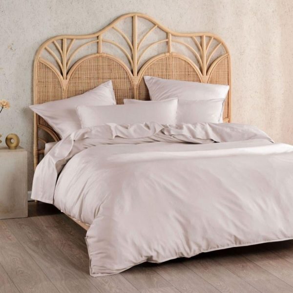 Nara Bamboo Cotton WISTERIA Quilt Cover Set by Linen House Sale