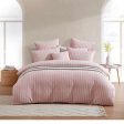 Frankie Blush Quilt Cover Set by Logan & Mason Platinum Online Hot Sale