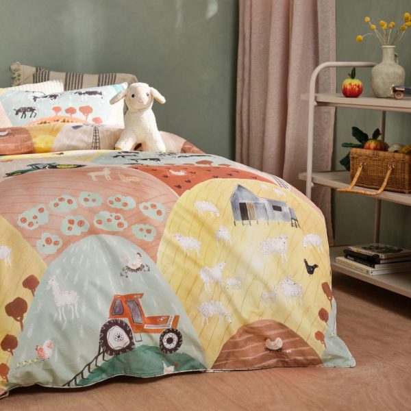 Sunset Harvest Quilt Cover Set by Linen House Kids For Cheap