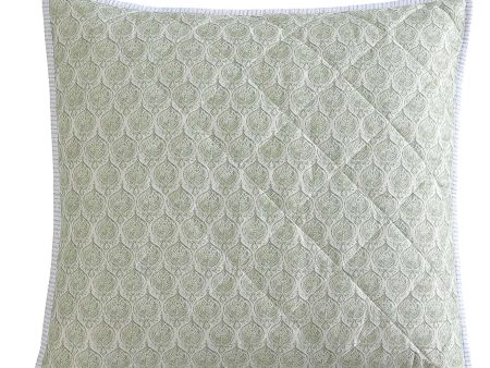 Shelby Sage European Sham by Logan and Mason on Sale