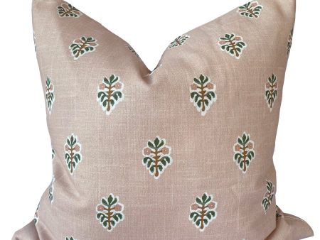 Balmain Blush Square Filled Cushion 50 x 50cm by Zaab on Sale