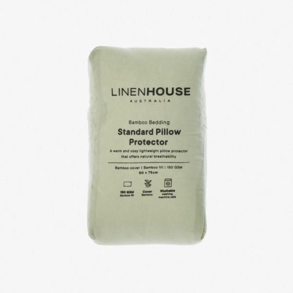 Bamboo Pillow Protector by Linen House Fashion