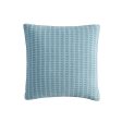 Frankie Turquoise Square Cushion by Logan and Mason Platinum on Sale