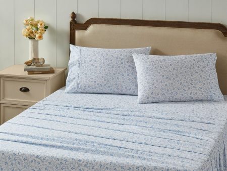 Campion Seaspray Blue Sheet Set by Laura Ashley Fashion