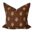 Balmain Mocha Square Filled Cushion 50 x 50cm by Zaab For Cheap