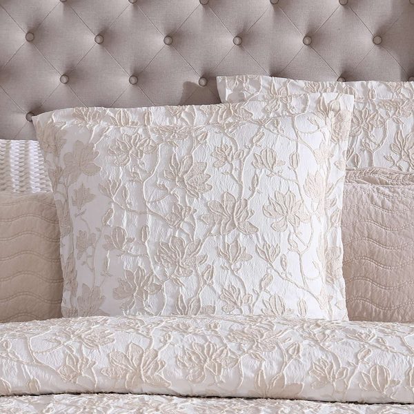 Bloom Stone European Pillowcase by Private Collection Discount