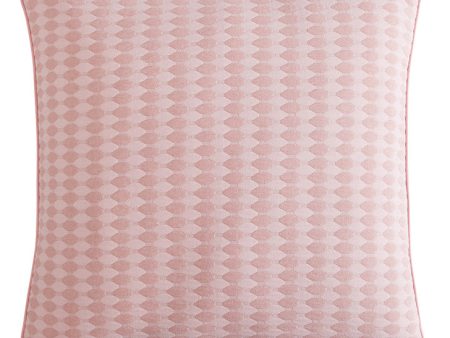 Frankie Blush European Pillowcase by Logan and Mason Platinum For Cheap