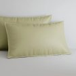 Bayley SOFT FERN Washed Percale Quilt Cover Set by Sheridan Supply