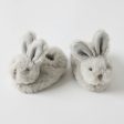 Some Bunny Loves You Grey Booties by Jiggle & Giggle For Discount