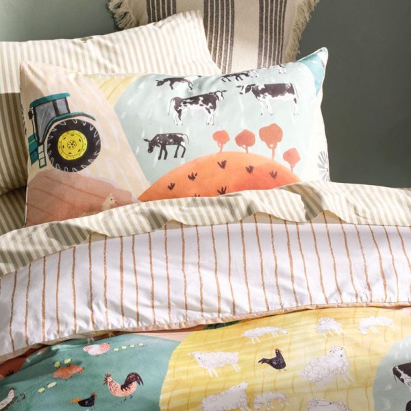 Sunset Harvest Quilt Cover Set by Linen House Kids For Cheap