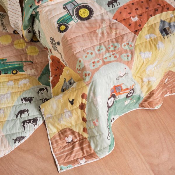 Sunset Harvest Coverlet Set by Linen House Kids Online