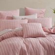 Frankie Blush Quilt Cover Set by Logan & Mason Platinum Online Hot Sale