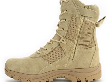 8 inch COOLMAX Tactical Boot TAN For Sale