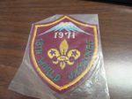 1971 World Jamboree Commemorative Wappen Patch, Mt. Fiji on Purple Online Sale