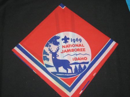 1969 National Jamboree Trading Post Neckerchief in Envelope on Sale