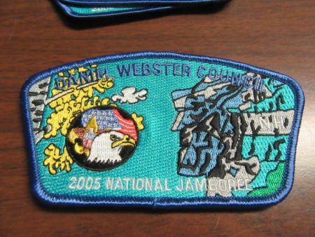 Daniel Webster Council 2005 National Jamboree Blue Border JSP Online