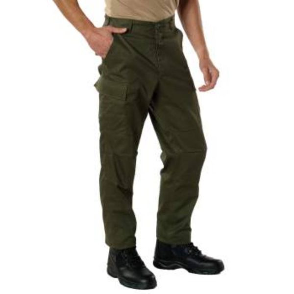 Adjustable Waist Tabs Cargo Pants Fashion