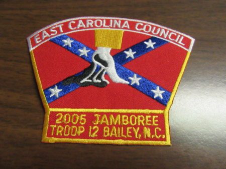 East Carolina Council 2005 National Jamboree Troop 12 White Border JSP Sale