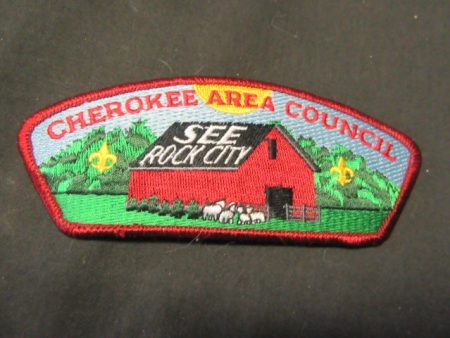 Cherokee Area Council s123 See Rock City Barn CSP Cheap