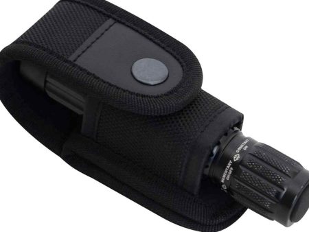 Enhanced Universal Flashlight Holder - Black Online Sale