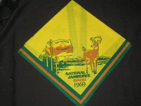 1969 National Jamboree Official Neckerchief Supply