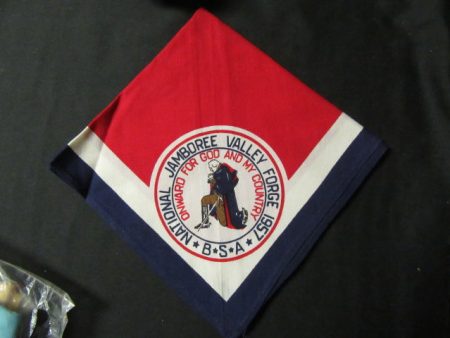 1957 National Jamboree Neckerchief Hot on Sale