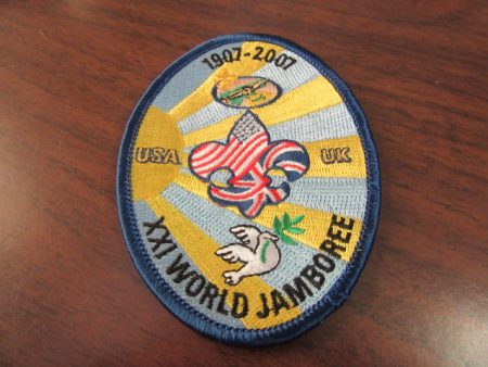 2007 World Jamboree Northeast Region Oval Patch For Sale