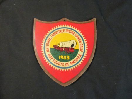 1953 National Jamboree Masonite Plaque Online