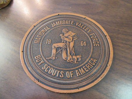 1964 National Jamboree Leather Patch on Sale