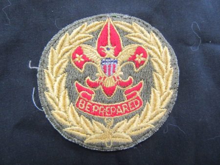 District Executive or Field Scout Executive Patch, Cut Edge 1950 s on Sale