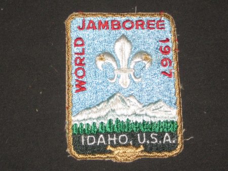 1967 World Jamboree Pocket Patch Online now