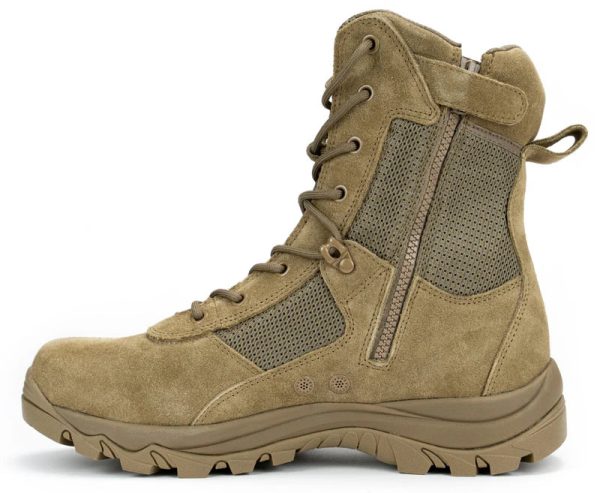 8 inch COOLMAX Tactical Boot COYOTE BROWN Discount