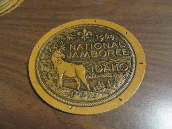 1969 National Jamboree Large Leather Patch Discount