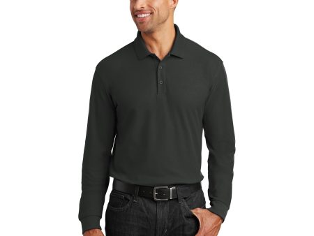 100% Poly Pique Tactical Long Sleeve Polo Shirt Pudala For Sale