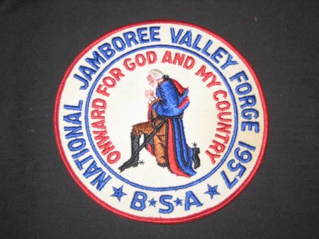 1957 National Jamboree Jacket Patch Discount