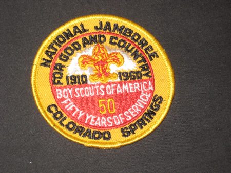 1960 National Jamboree Pocket Patch Online now