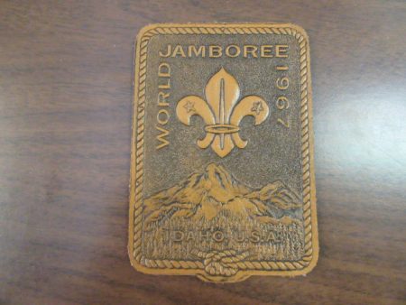 1967 World Jamboree Leather Patch Online Sale