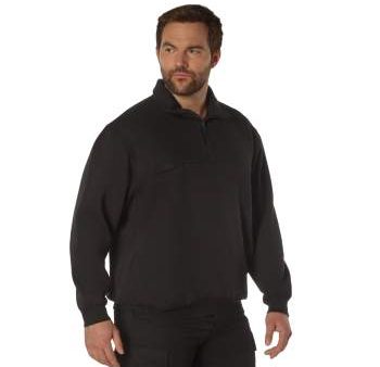 Firefighter EMS Quarter Zip Job Shirt Hot on Sale