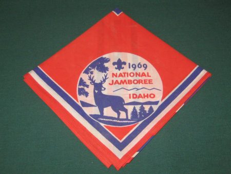 1969 National Jamboree Trading Post Neckerchief on Sale