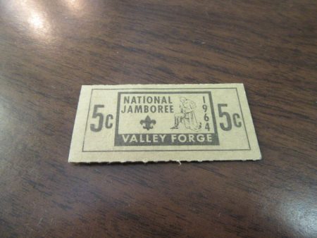 1964 National Jamboree Trading Post Ticket Supply