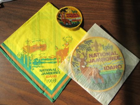 1969 National Jamboree Neckerchief, Pocket & Jacket Patch Online